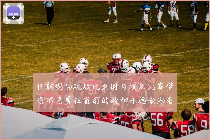 任航现场观战比利时与埃及比赛梦想不息勇往直前的精神永远激励着我们