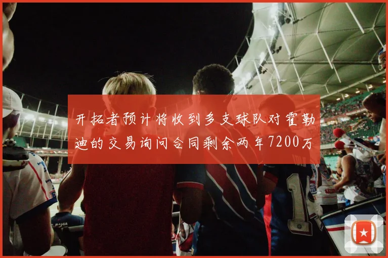 开拓者预计将收到多支球队对霍勒迪的交易询问合同剩余两年7200万